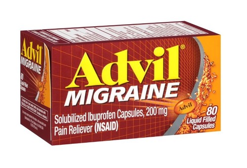 New advil migraine pain - new,